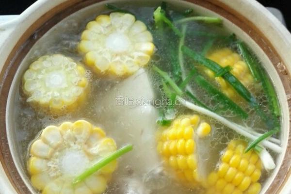 山药玉米排骨汤的做法图解7