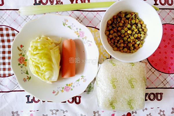 泡菜拌饭的做法图解1