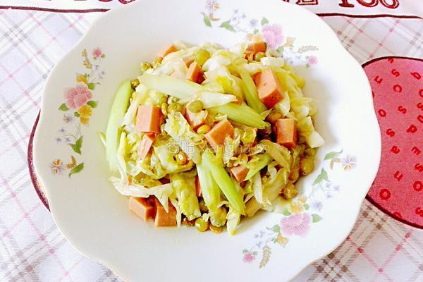 泡菜拌饭的做法图解8