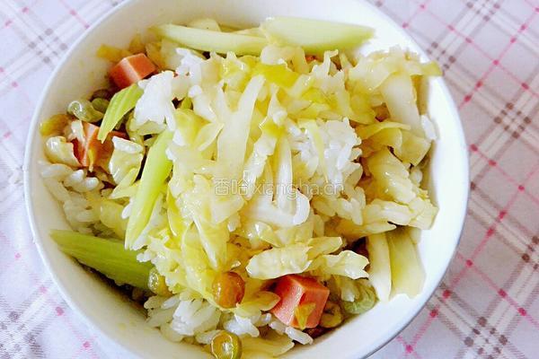 泡菜拌饭的做法图解9