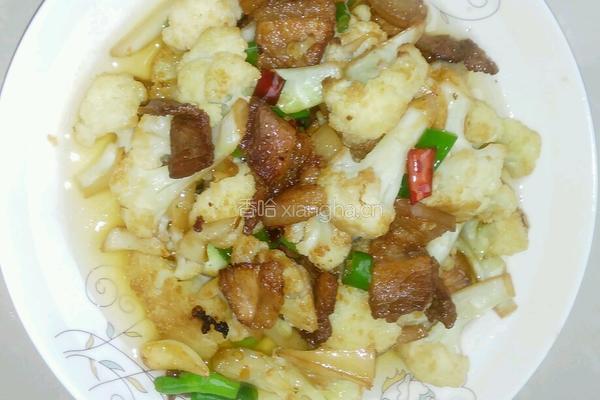 干锅菜花的做法图解3