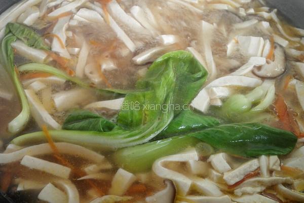 酸辣香菇豆腐汤的做法图解8