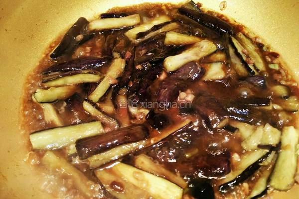 肉末烧茄子的做法图解10