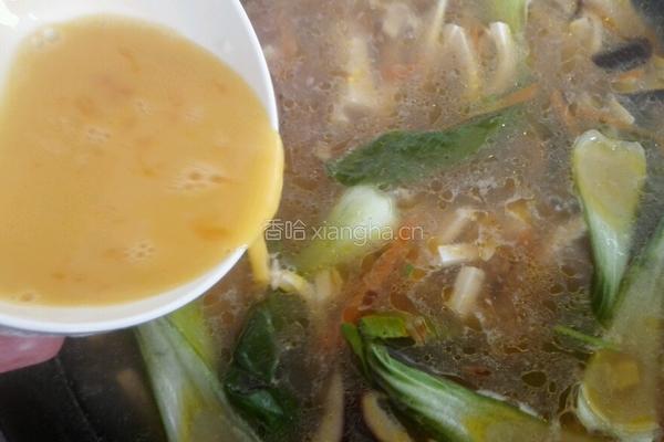 酸辣香菇豆腐汤的做法图解9