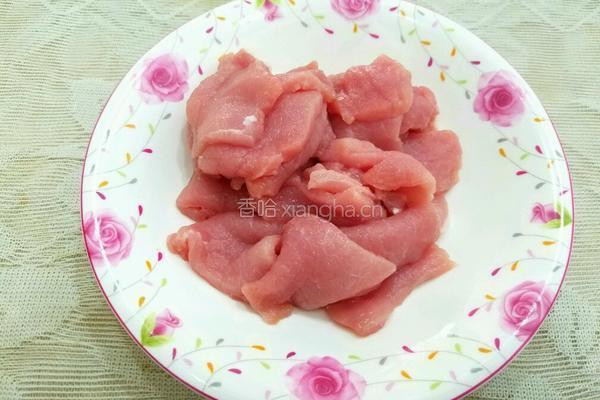 菠萝炒肉的做法图解2