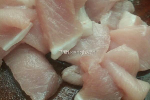 青椒炒肉片的做法图解2