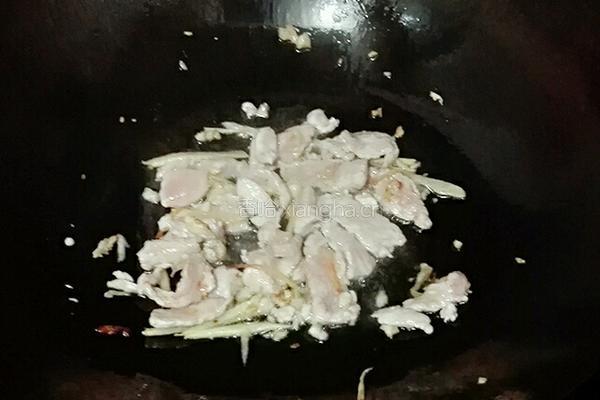 青椒炒腐竹的做法图解8