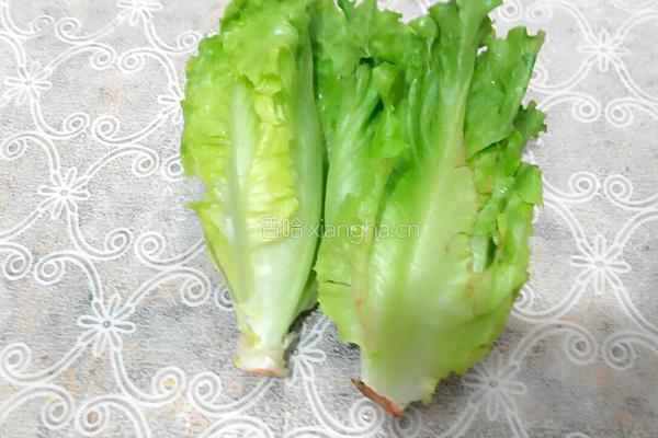 青菜汤的做法图解1