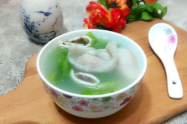 青菜汤的做法图解11