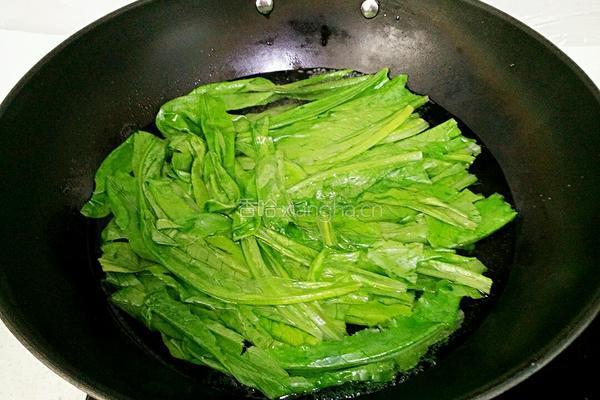 凉拌油麦菜的做法图解3
