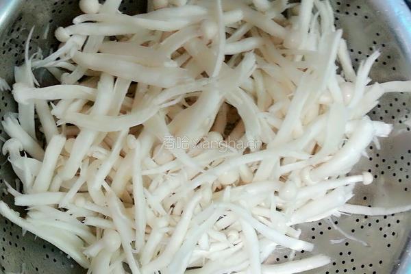 耗油海鲜菇的做法图解2