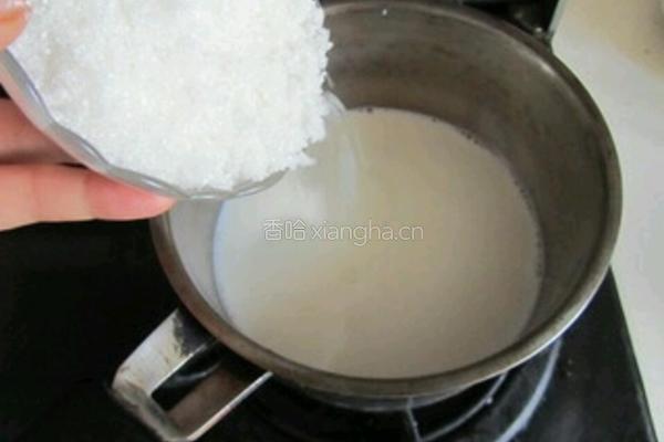 芒果布丁的做法图解2
