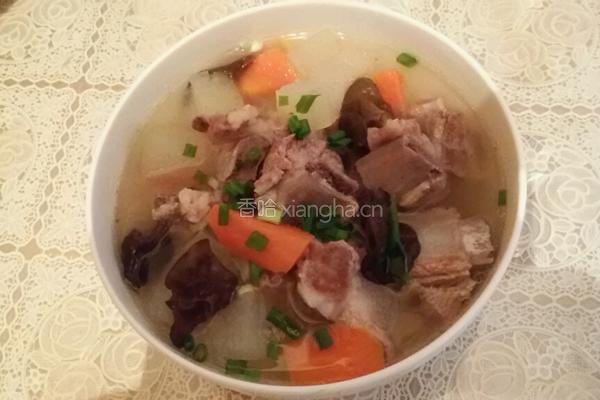 排骨炖冬瓜