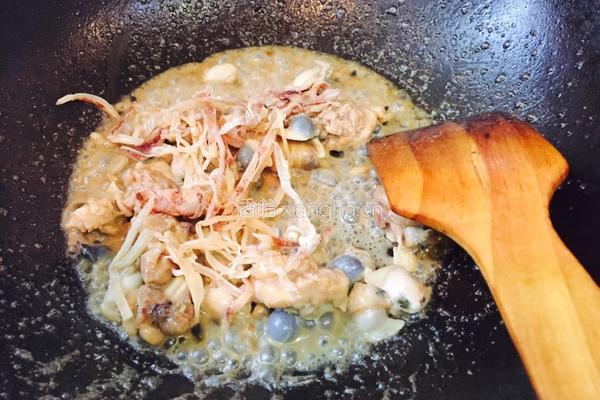 鸡肉炒米粉的做法图解8