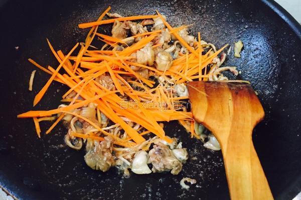 鸡肉炒米粉的做法图解9
