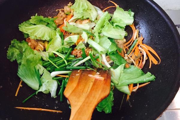 鸡肉炒米粉的做法图解10