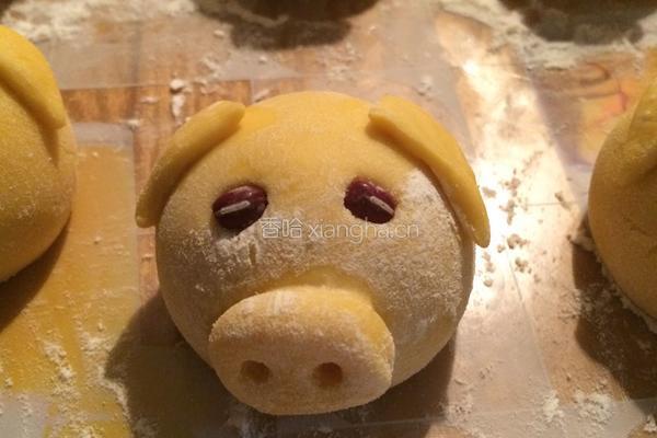 小猪馒头的做法图解4