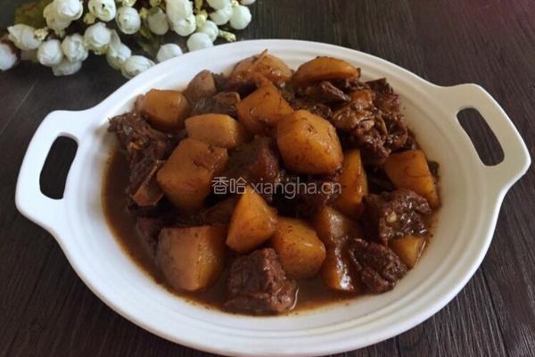 咖喱牛肉炖土豆的做法图解6