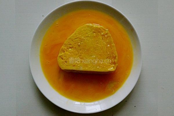 馒头片煎鸡蛋的做法图解4