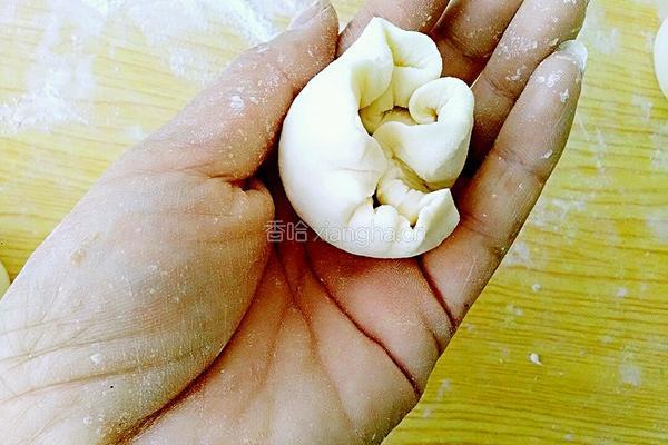 小雪人豆沙包的做法图解9