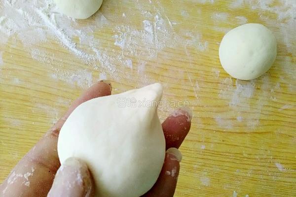 小雪人豆沙包的做法图解10