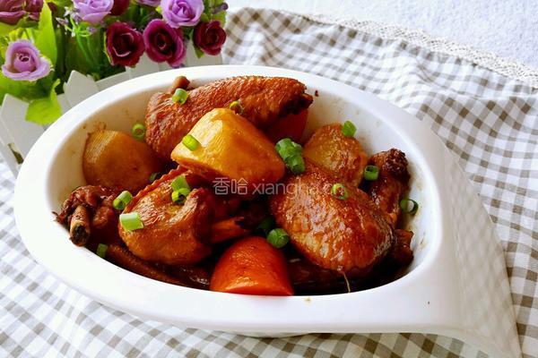 红烧鸡翅炖土豆的做法图解14