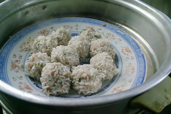 珍珠丸子的做法图解5