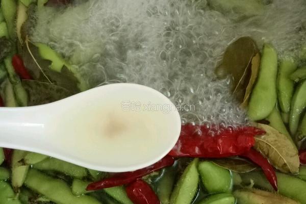 水煮毛豆的做法图解4