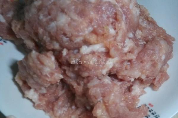 芹菜猪肉大混沌的做法图解4