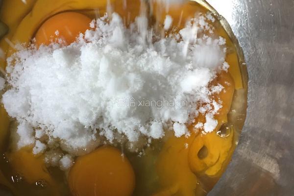 法式全蛋海绵蛋糕的做法图解4