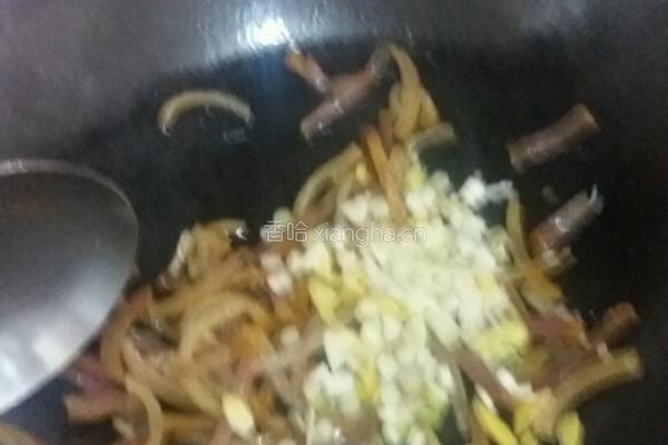 腊肉烧茄子的做法图解4