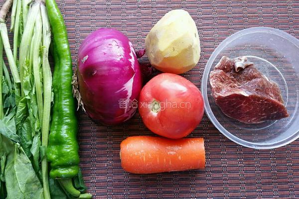 新疆汤饭的做法图解1