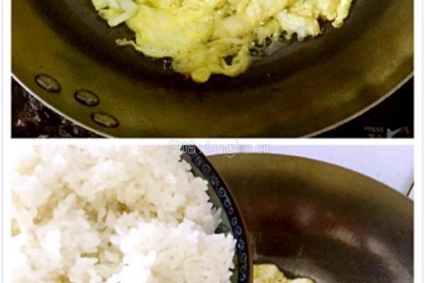 芝士蛋炒饭的做法图解5