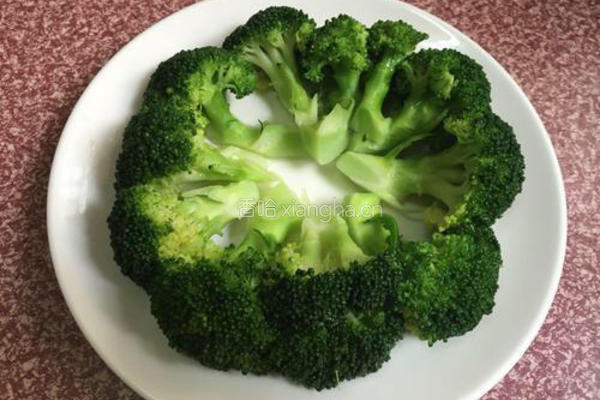 香菇西兰花的做法图解6