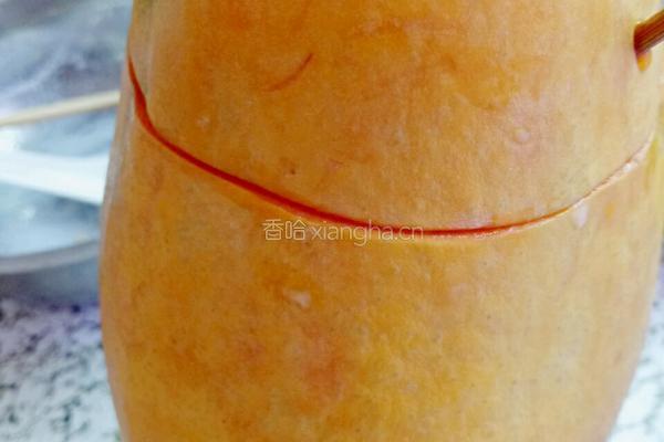 木瓜牛奶的做法图解4