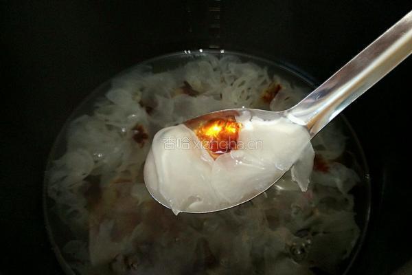 桃胶炖银耳的做法图解6