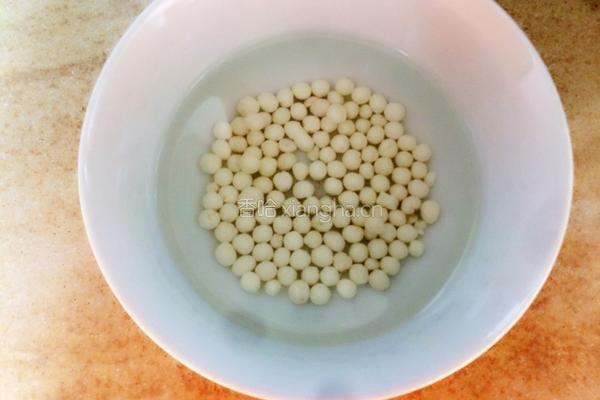 紫薯椰奶西米露的做法图解5
