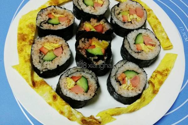 紫菜卷的做法图解12