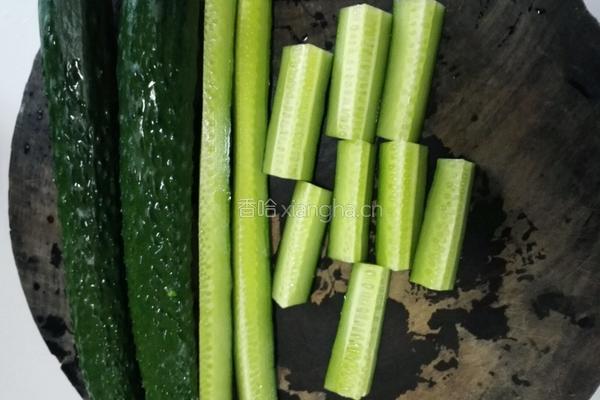 黄瓜咸菜的做法图解2