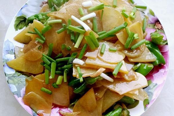 尖椒土豆片的做法图解6