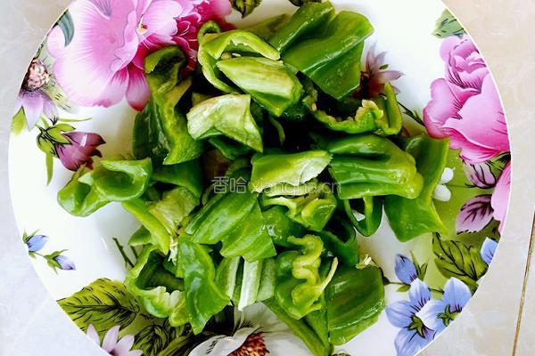 尖椒土豆片的做法图解2