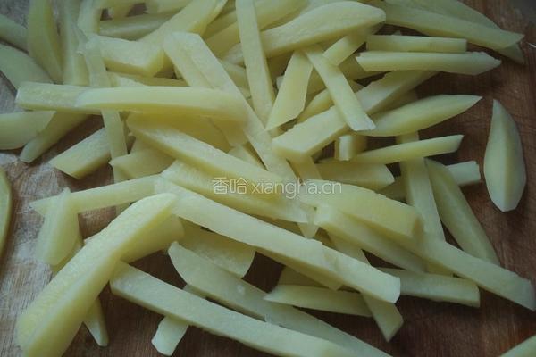 自制肯德基炸薯条的做法图解6