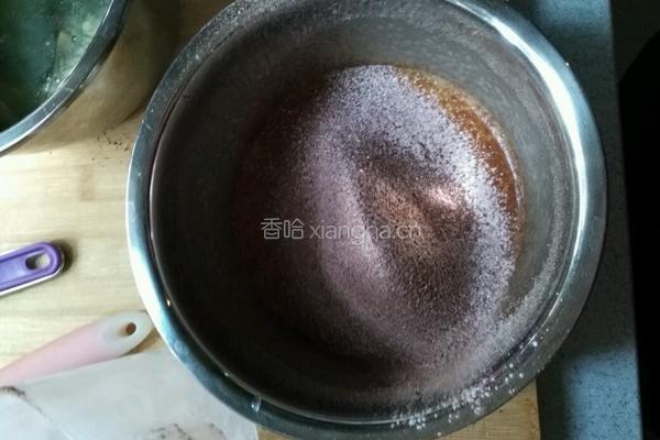 可可戚风蛋糕的做法图解3
