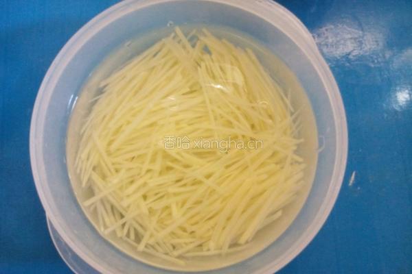 炒土豆丝的做法图解2