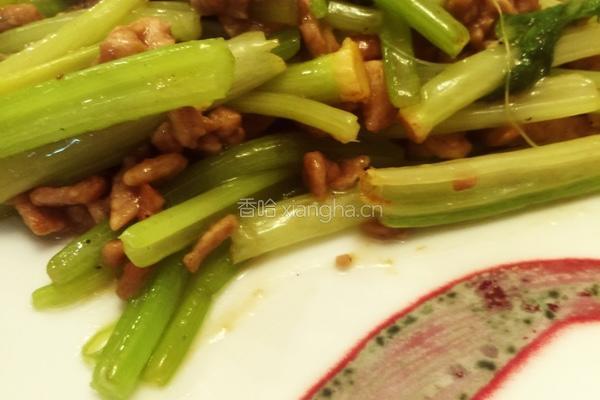 芹菜肉丝的做法图解8