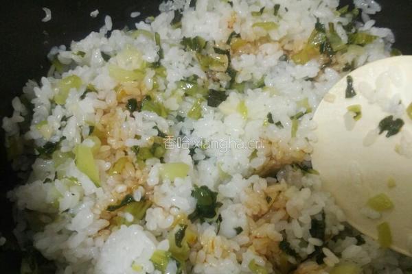 青菜焖饭(宝宝版)的做法图解12