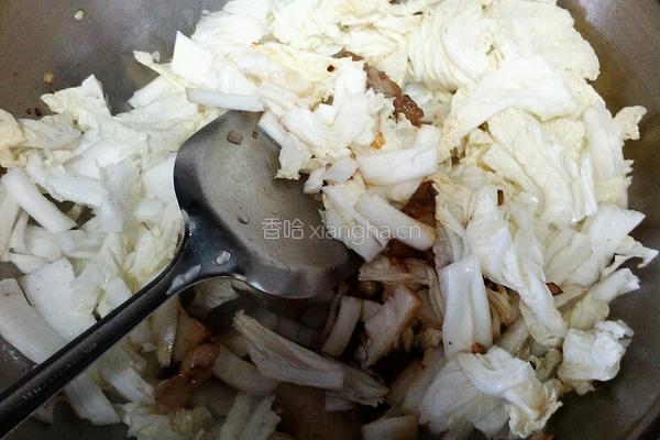 东北白菜冻豆腐炖粉条的做法图解6