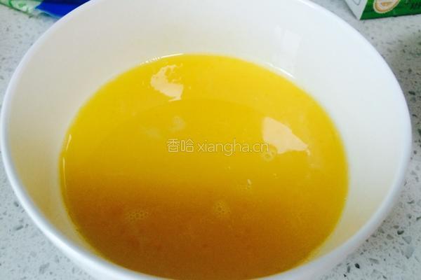 牛奶蒸蛋的做法图解4