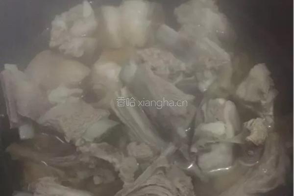清炖羊排的做法图解3