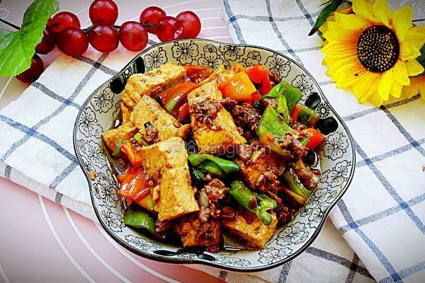 肉末豆腐